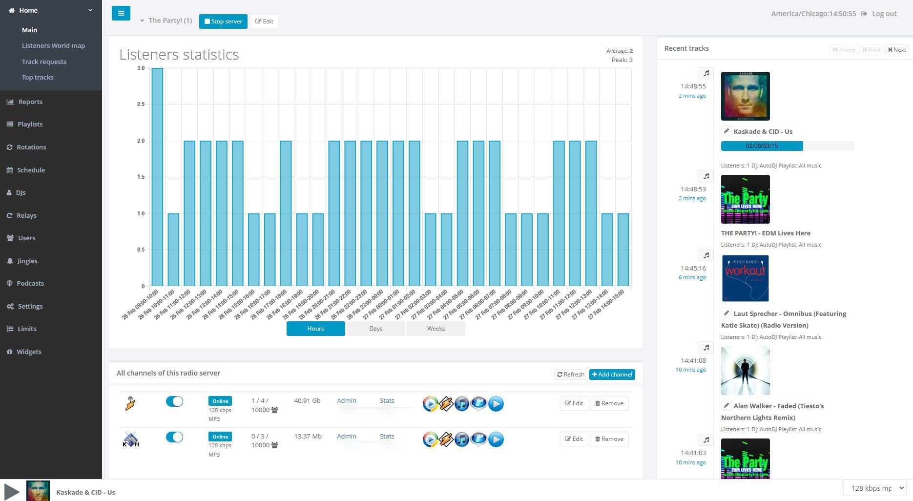 Effortlessly manage your station in the cloud