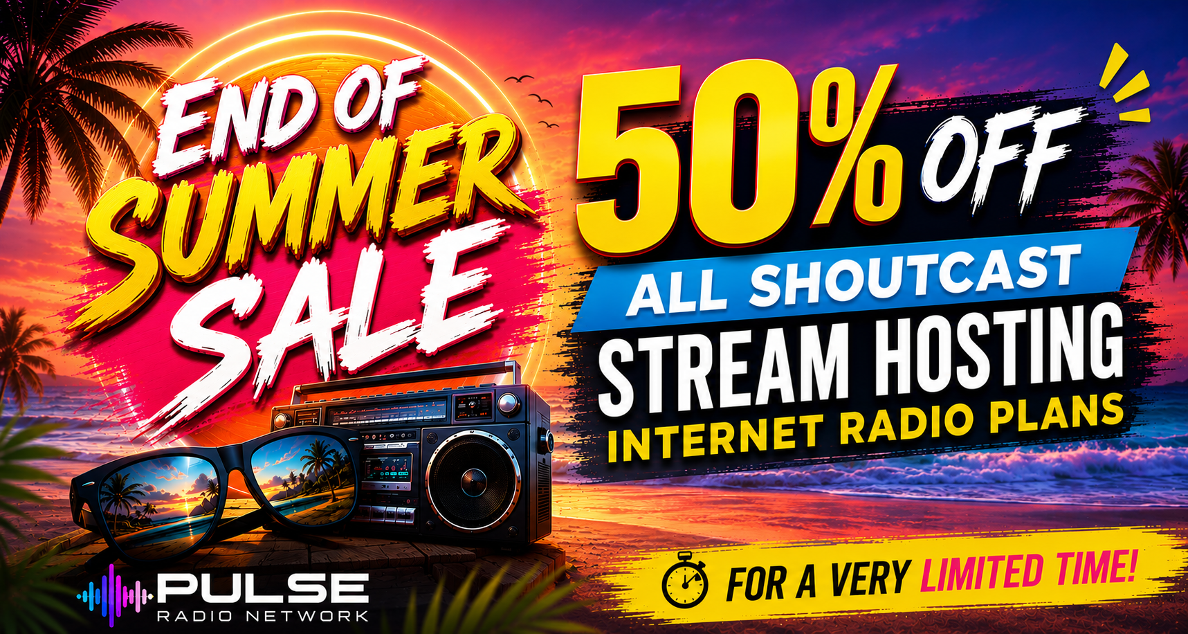 END OF SUMMER SALE